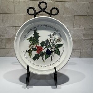 Vintage Portmeirion‎ The Holly and the Ivy 10" Dinner Plate